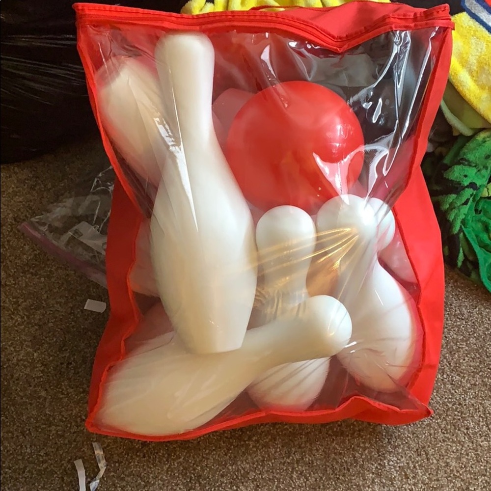 Kids bowling set